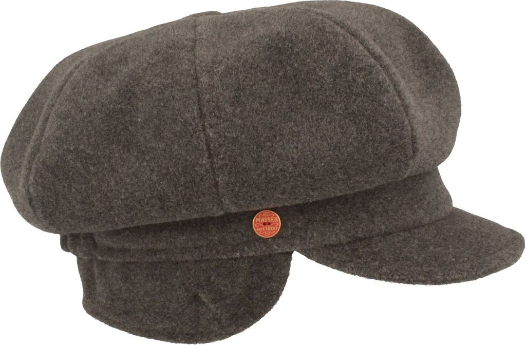 Mayser 8-teilige Ballonmütze Camilla Plus mit Ohrenklappen