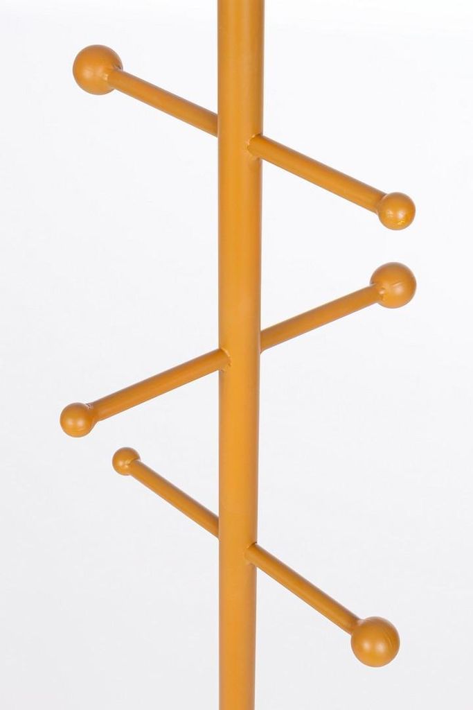 Garderobe Camryn 35 x 181,5 x 35 cm Stahl Beton Braun