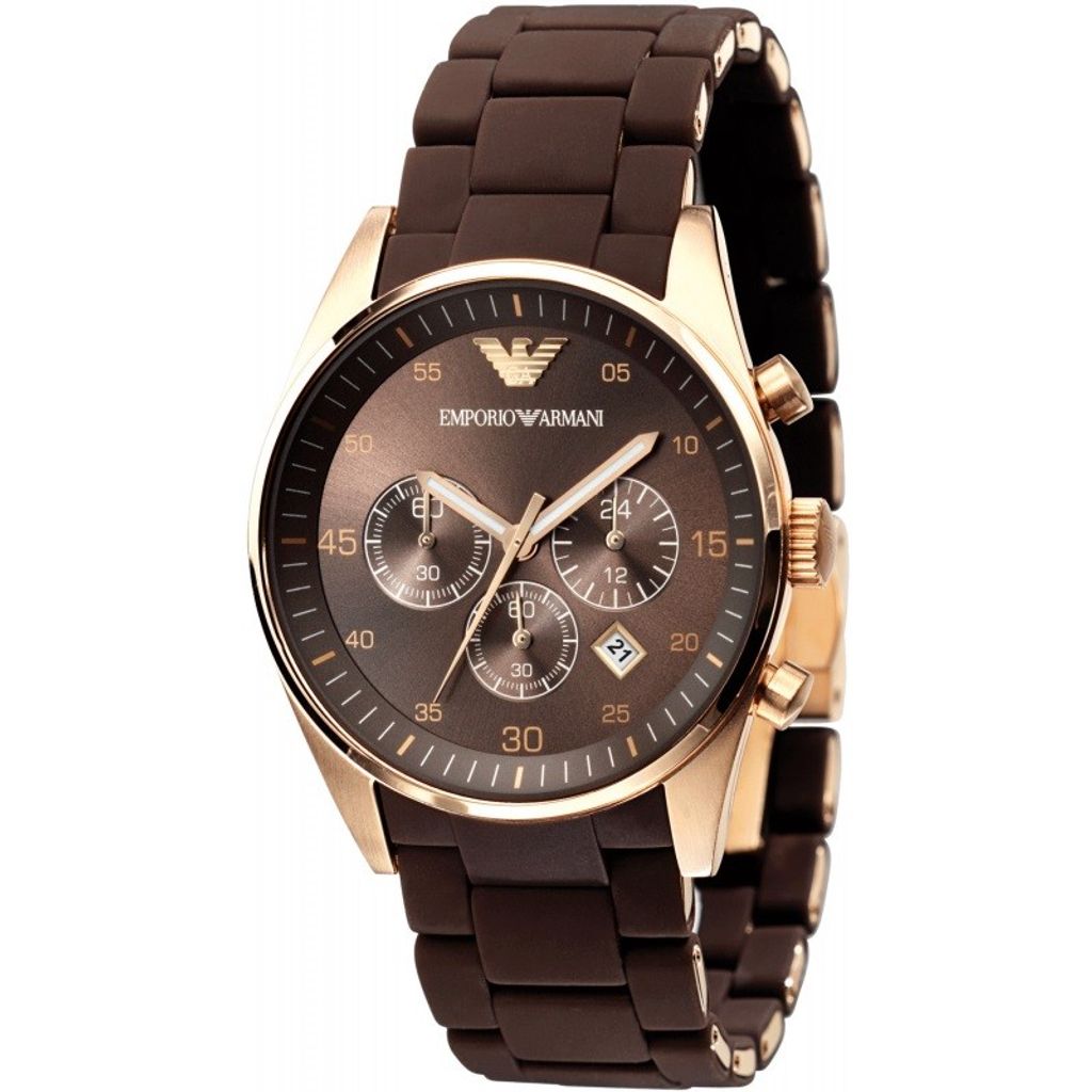 Emporio Armani AR5890 Herren-Armbanduhr, Metall-Armband Produktbild 