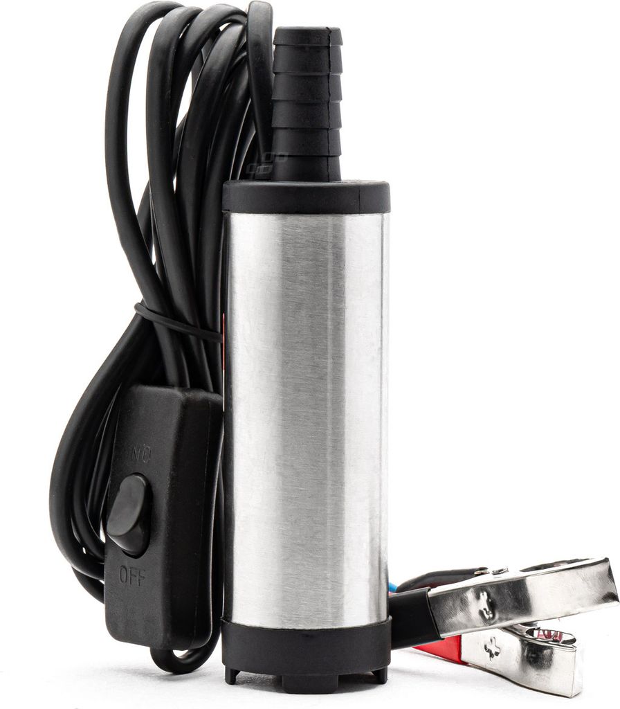 Pompka do spuszczania paliwa cieczy wody 12V fi38 Zdjęcie produktu 