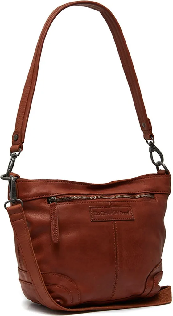 The Chesterfield Brand Lucy Small Hobo Bag Cognac - Tracolla in Pelle