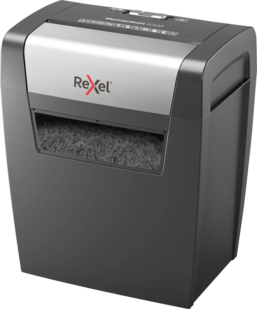 Rexel Momentum X308 Tritacarta Ufficio: Efficienza e Taglio a Frammenti