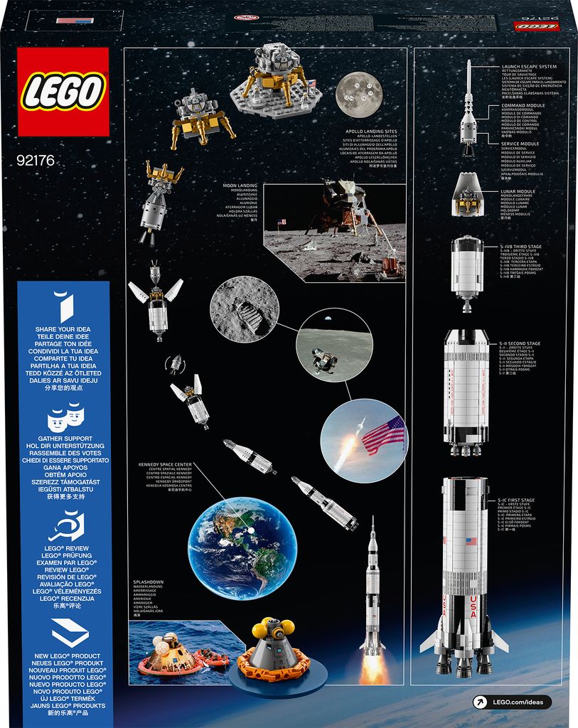 Apollo 11 lego rocket online