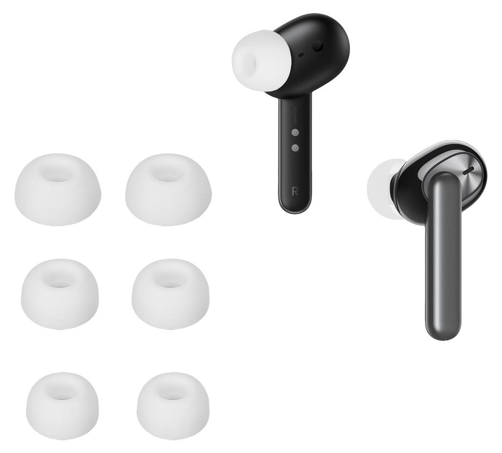 kwmobile 6x Silikonaufsätze für Oppo Enco Air / Enco W31 - Produktbild 