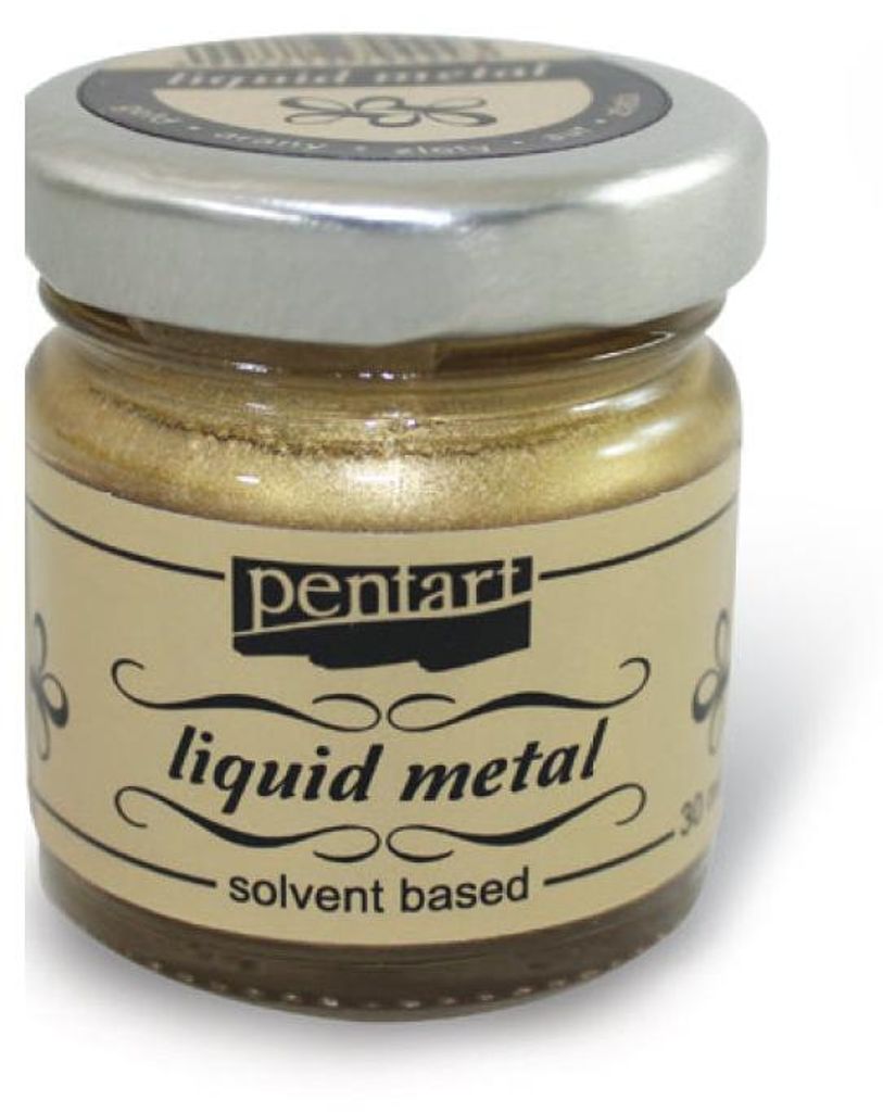 Pentart Flüssigmetall Metallic-Farbe 30 ml - 21083 - Produktbild 
