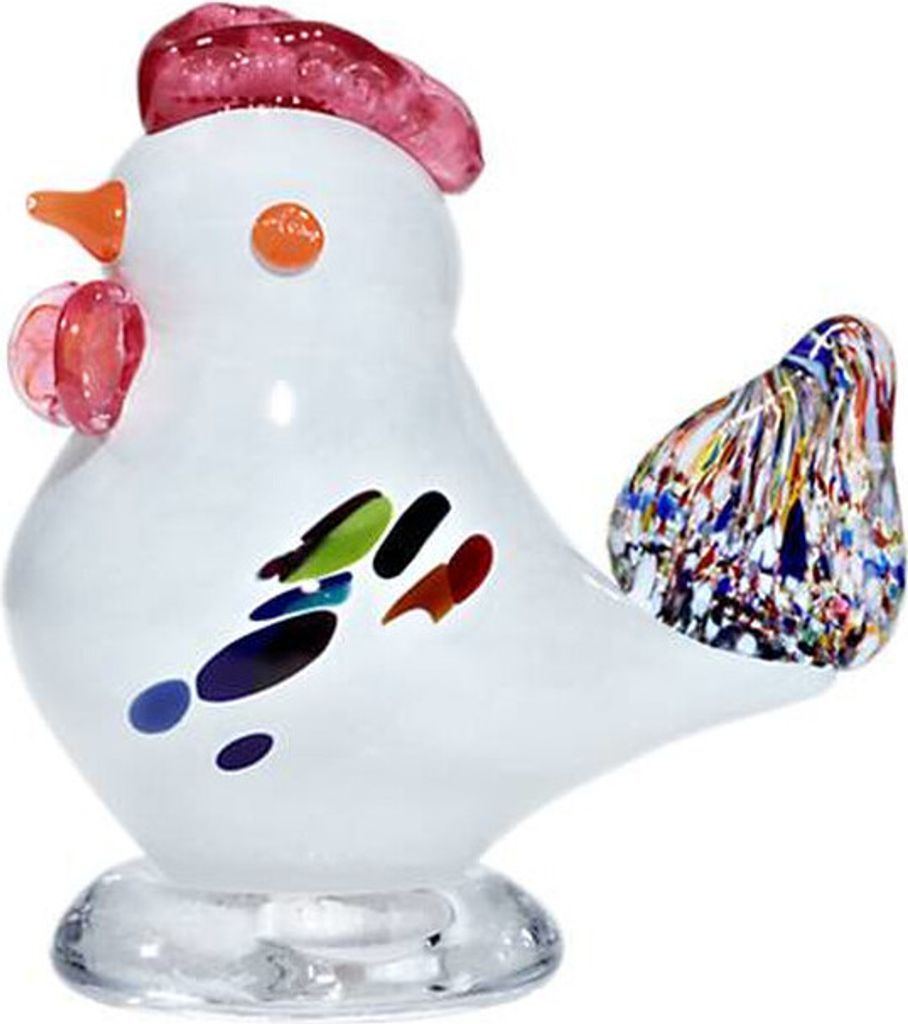 Henne Tierwelt (14,5cm), weiß