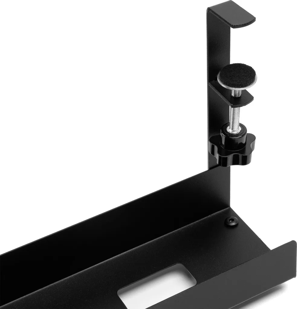 Rangement de câbles sous le bureau Belem - Support robuste en acier 43cm - 3