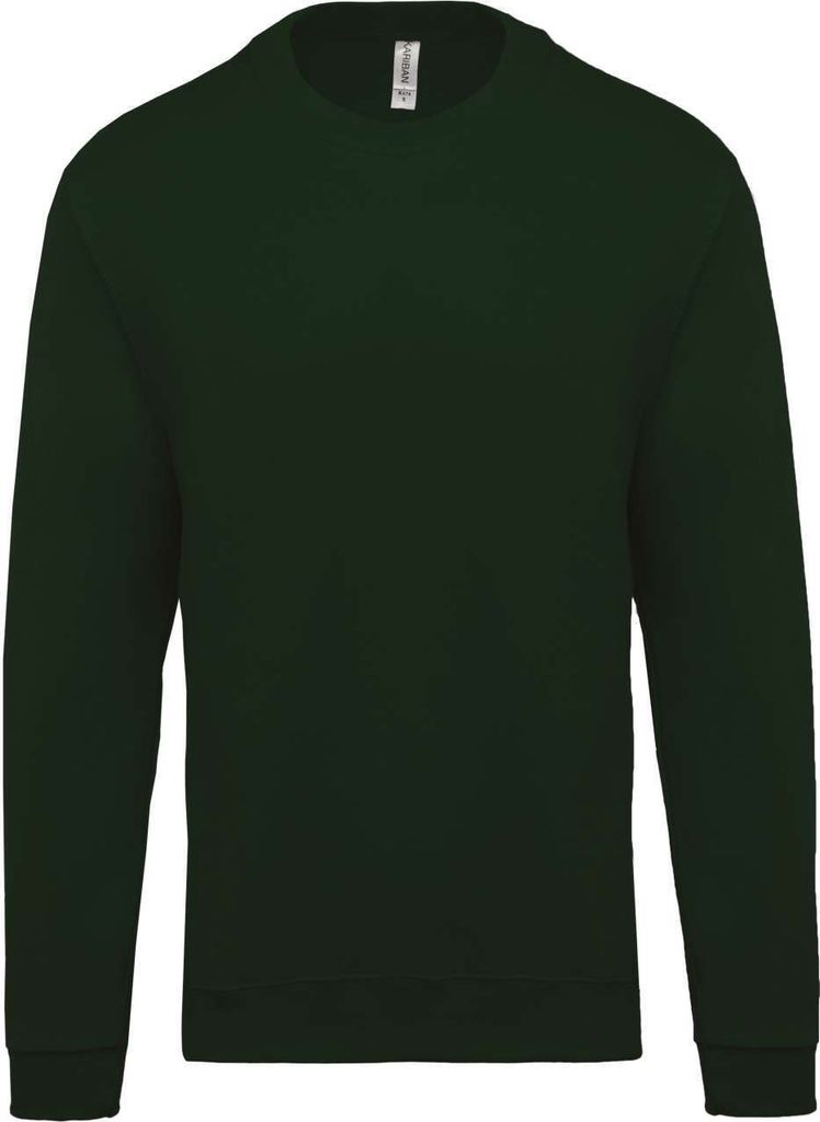 Kariban Uni Sweatshirt Sweat Pullover Sweater Pulli Hoodie, Größe:L, Farbe:Forest Green