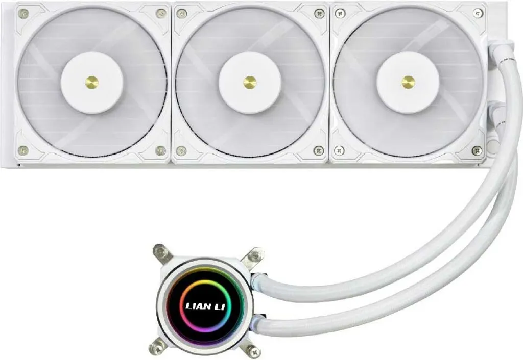 Kit de refroidissement liquide AIO 360mm Lian Li Galahad II blanc