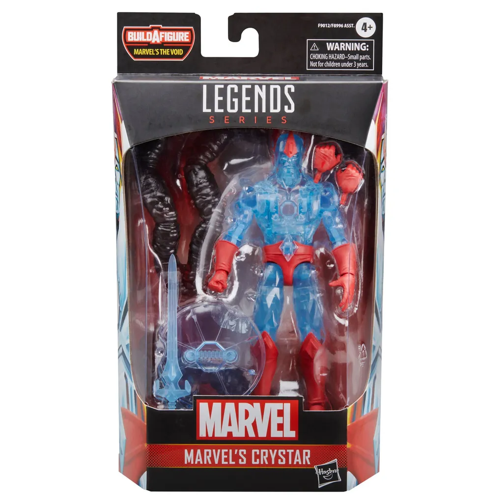 Marvel Legends Crystar Figurine Articulée 15cm Hasbro aux Détails Premium - 9