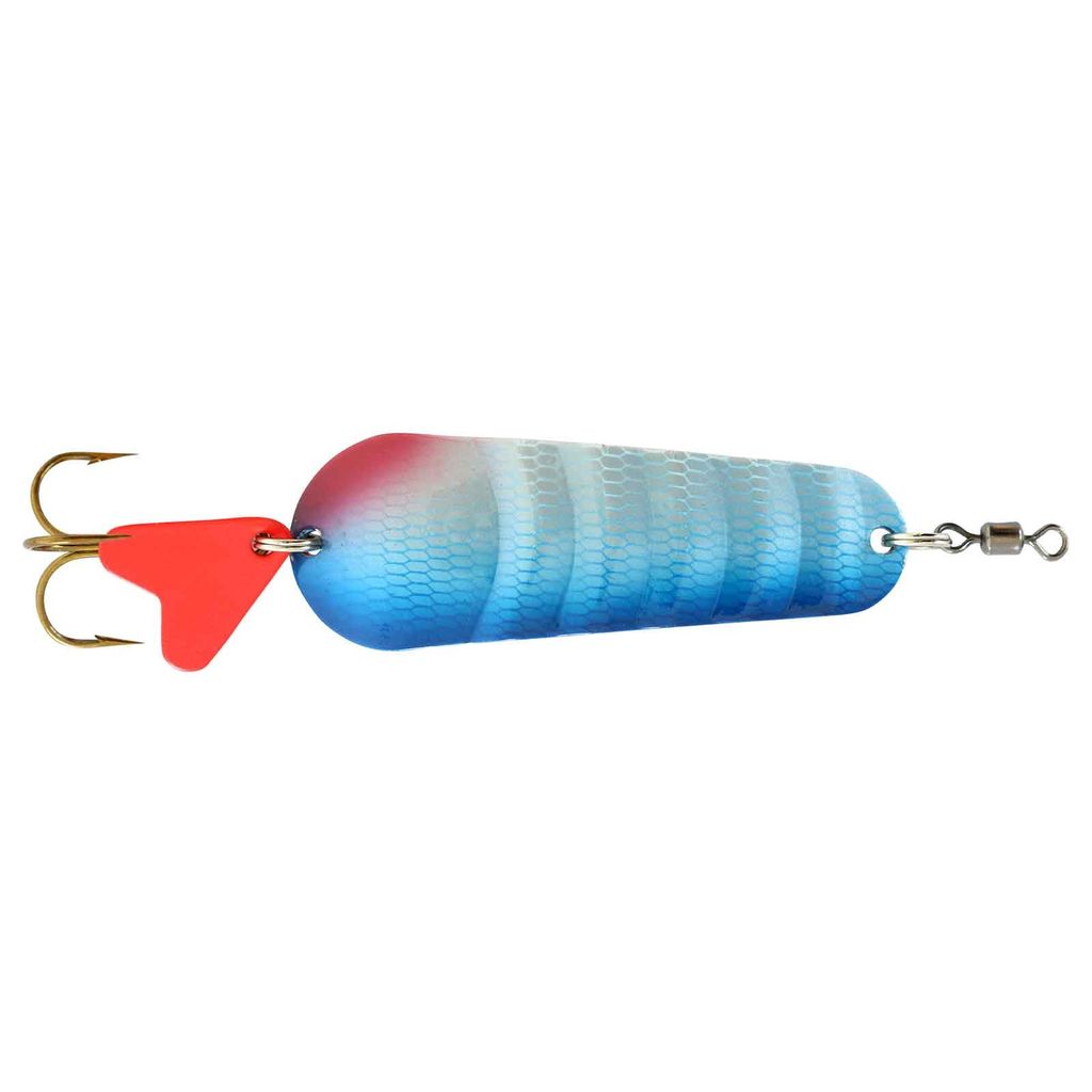 Abu Garcia Atom Spoon - Blinker, Gewicht / Länge / Hakengröße:25g / 7.5cm / Gr. 4, Farbe:Blue/Dark