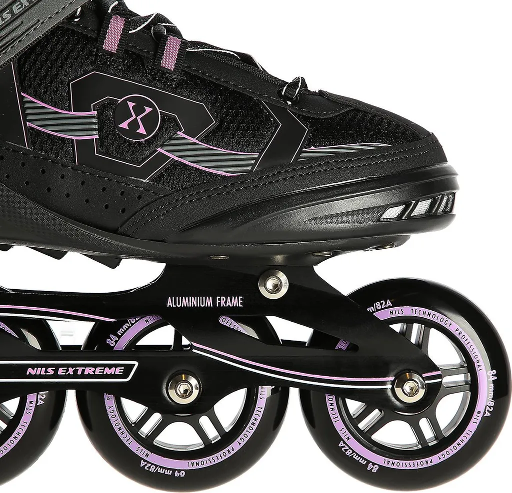 Rollers en ligne NILS Extreme NA9157 violets taille 45 de freeride
