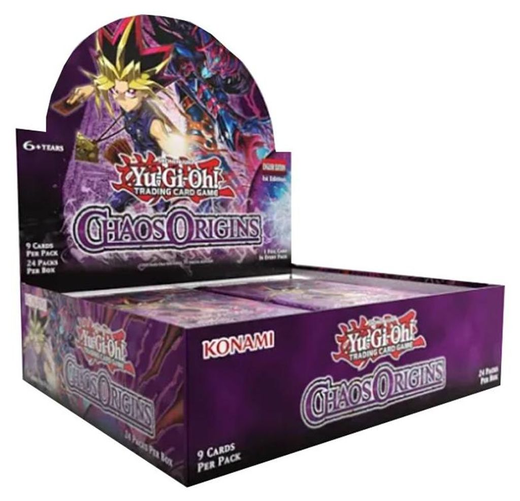 Yu-Gi-Oh! Chaos Origins Display (24 Booster) Englisch Produktbild 