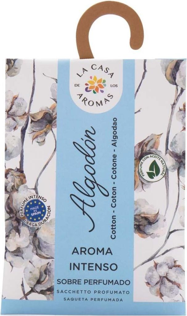 Duftsachet Baumwollblüte, Intensives Aroma, 100 ml – La Casa de los Aromas