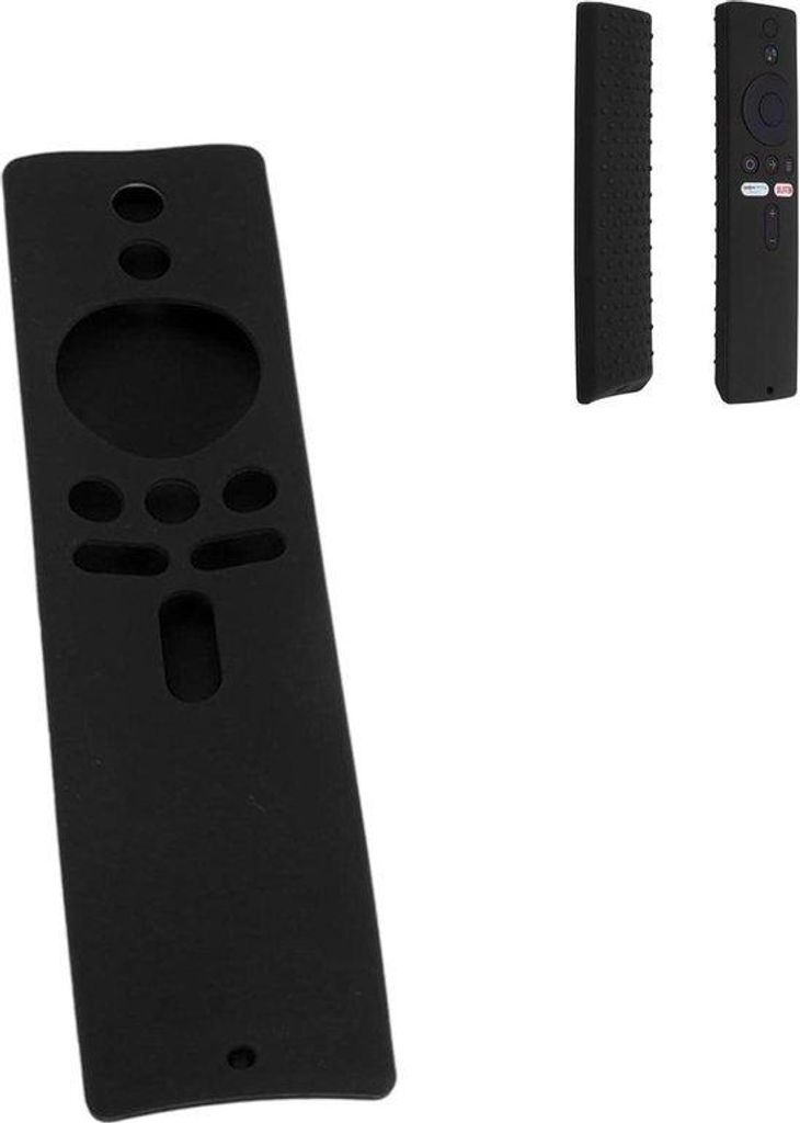 Silikonen Fernbedienungshülle für Mi-Box und -Stick - antislip - schwarz.