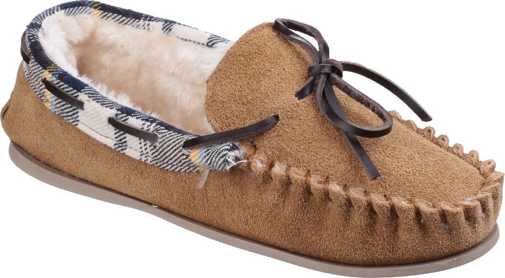 Cotswold Damen Kilkenny Klassik Moccasin Hausschuhe FS3811 (36 EU) (Hellbraun)