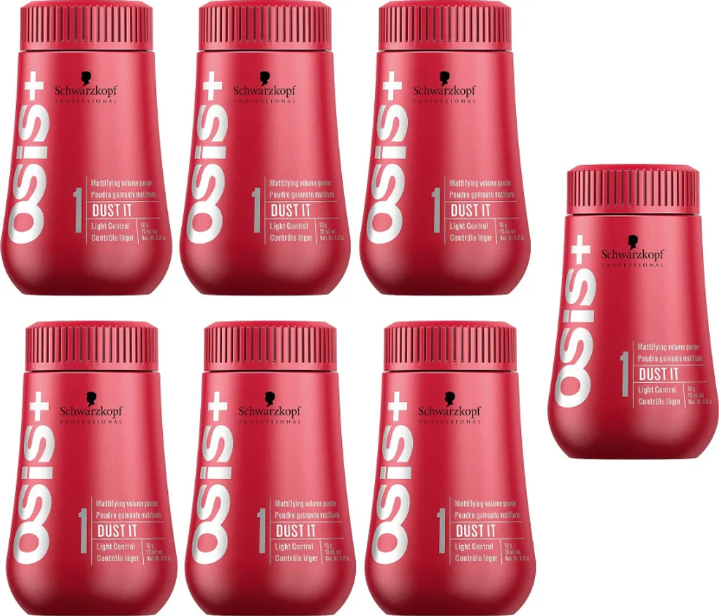 Offerta Stock 7x Schwarzkopf Osis Dust It 10g: Polvere Capelli Volume
