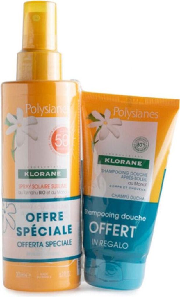 POLYSIANES MONOÏ AND TAMANU BIO lot 2 pz