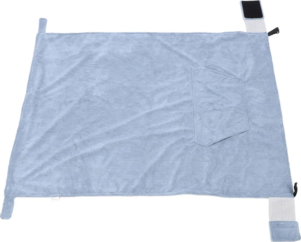 Couverture de chaise avec poche en polaire et doublure TPU imperméable