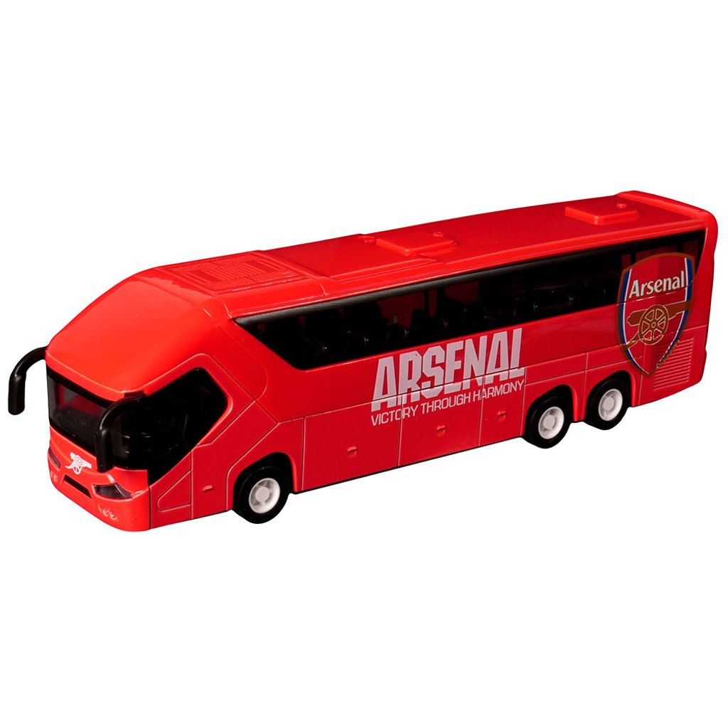 Arsenal FC - Spielzeug-Bus, Team TA11766 (Einheitsgröße) (Rot/Blau/Gold)