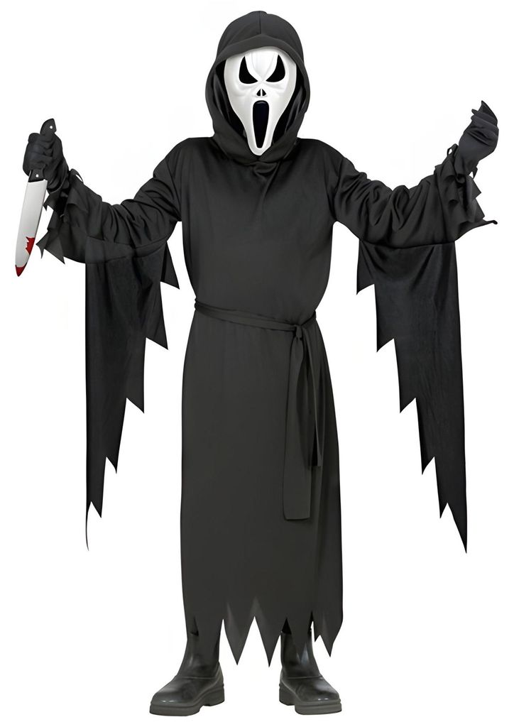 Disfraz de fantasma gritón para Halloween, talla: 164 Imagen del producto 