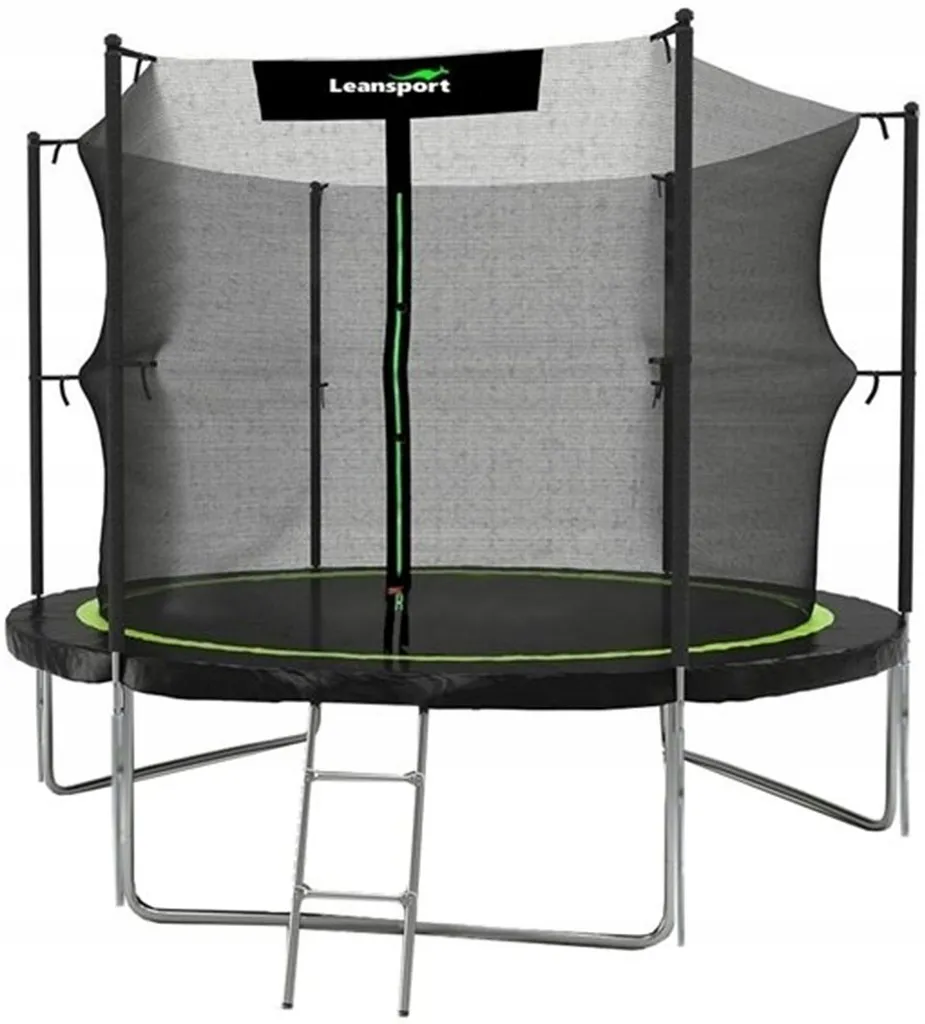 Trampoline Lean Sport PRO 14 FT - 426 cm avec Filet de Sécurité Interne - 12