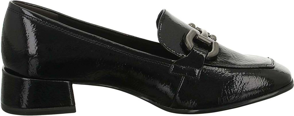 Tamaris Damen Slipper Penny Loafer Schwarz Größe 41 EU