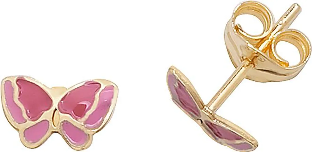 Boucles d'Oreilles Or Jaune 375/1000 TRS1840 - Clous d'Oreilles 4x7mm