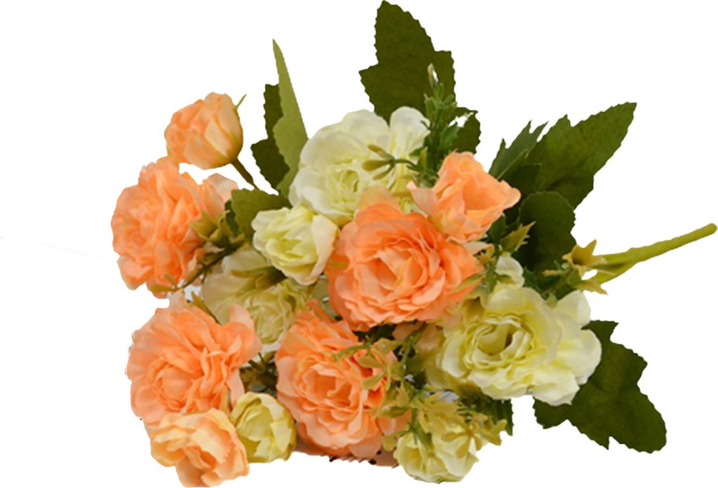 Einzelner Zweig Künstliche Blume Mehrere Gabeln Dekorative Realistische Gefälschte Rhododendron Hochzeit Decor Szene Layout