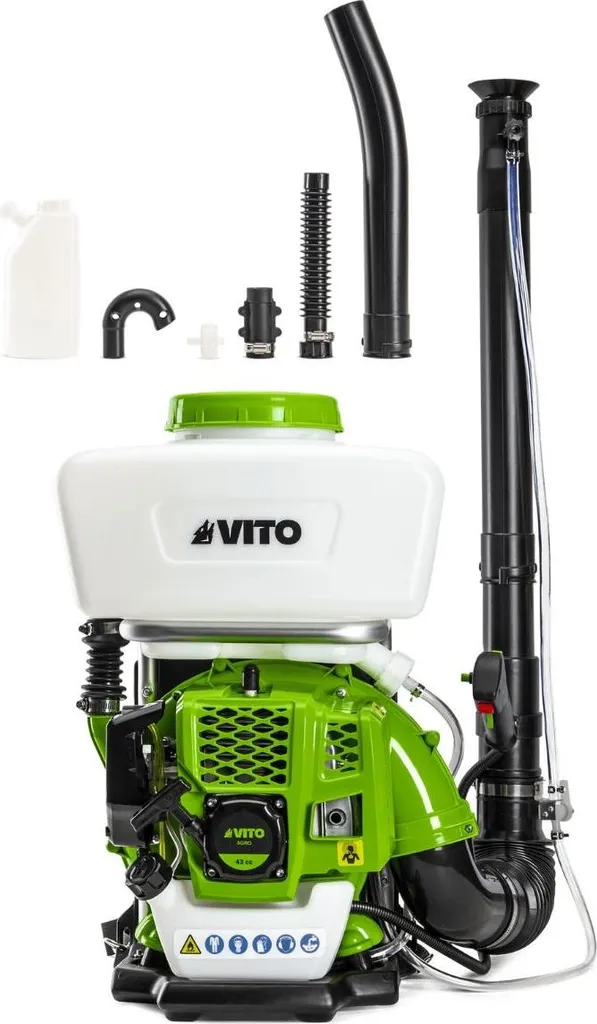 Atomiseur 43 CC VITO 14L - Pulvérisateur Mixte Liquide et Poudre 12m