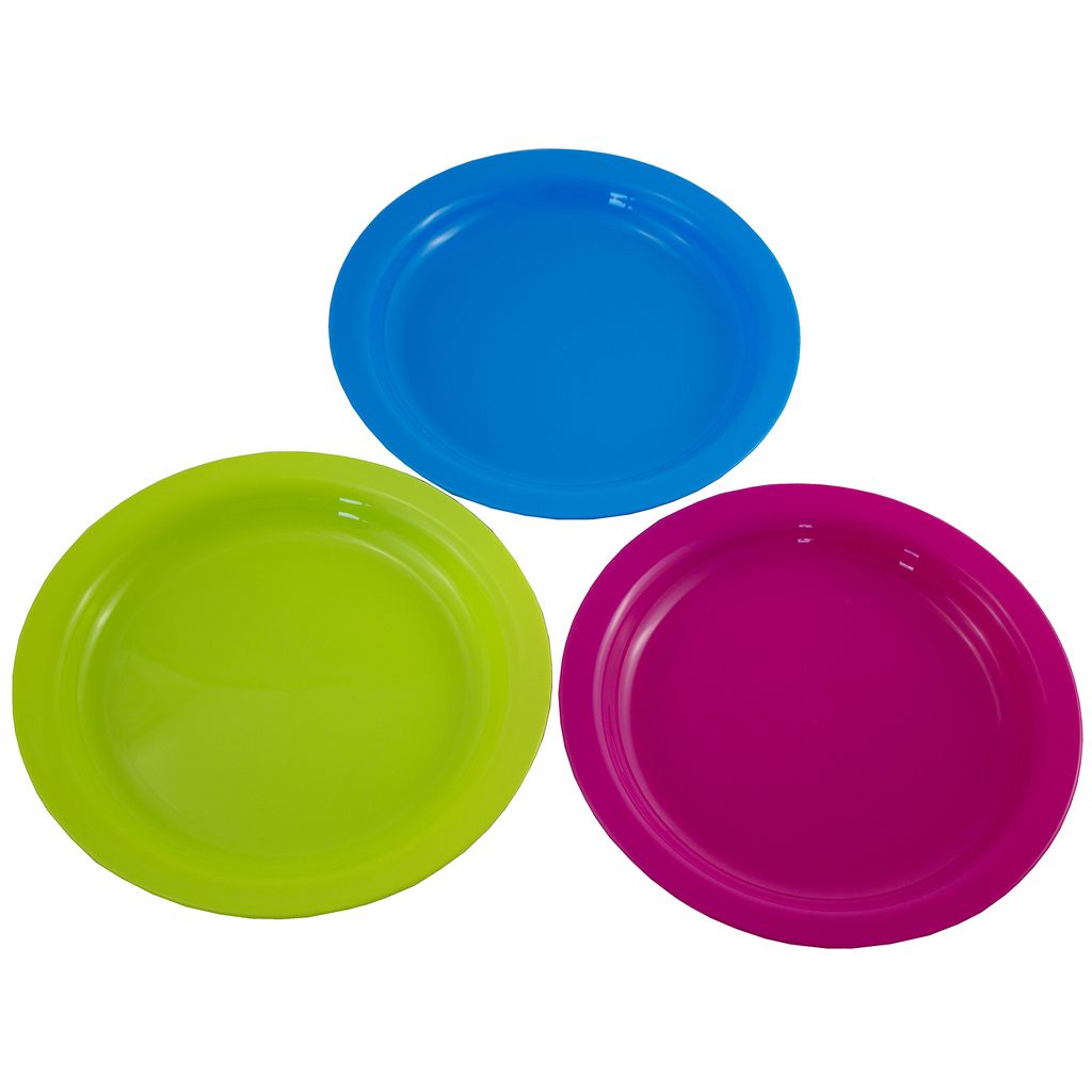 6x Campingteller Campinggeschirr Picknickgeschirr Produktbild 