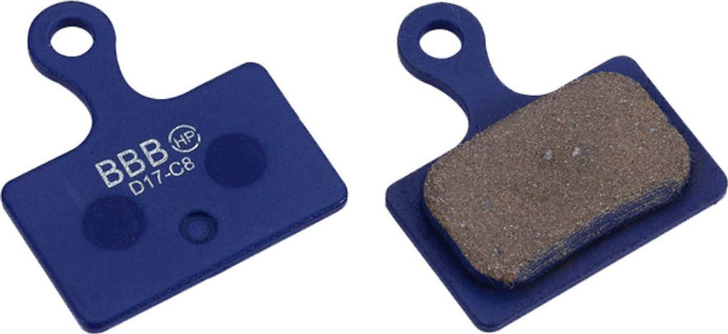 BBB BBS-561 Discstop HP Bremsbelag1 Paar für Shimano Flat Mount BR-R blau