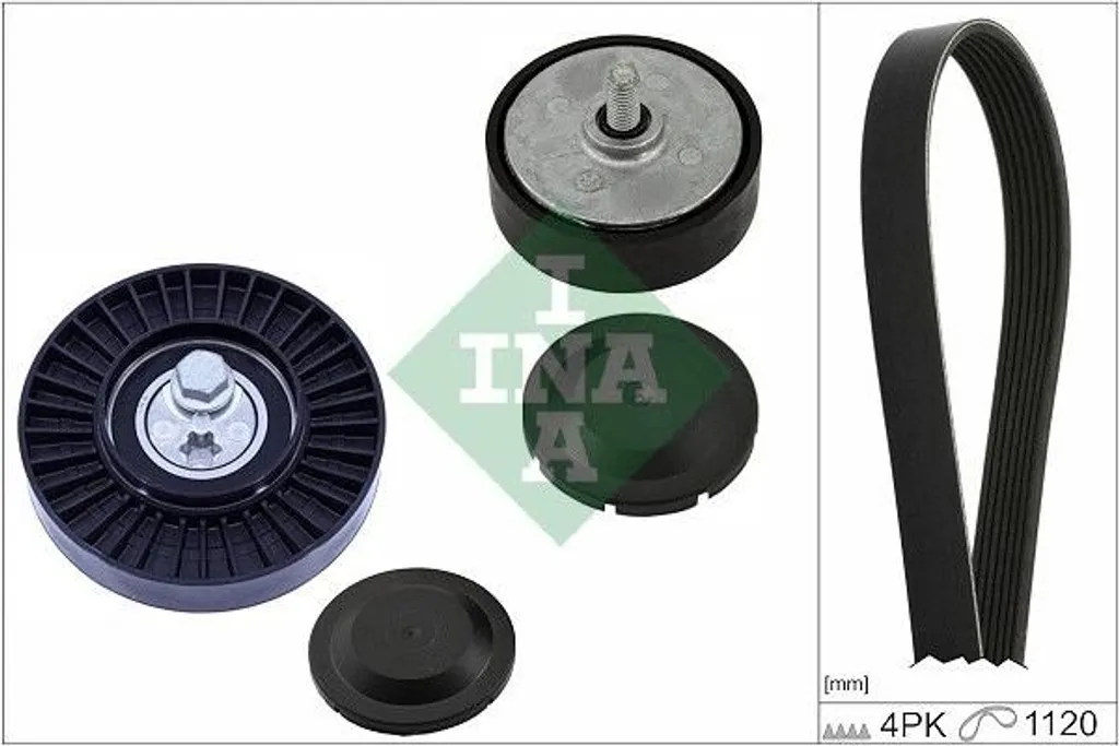 Kit de Courroie Accessoires Audi A4 A5 A6 Q5 Q8 3.0 Hybrid Haute Qualité