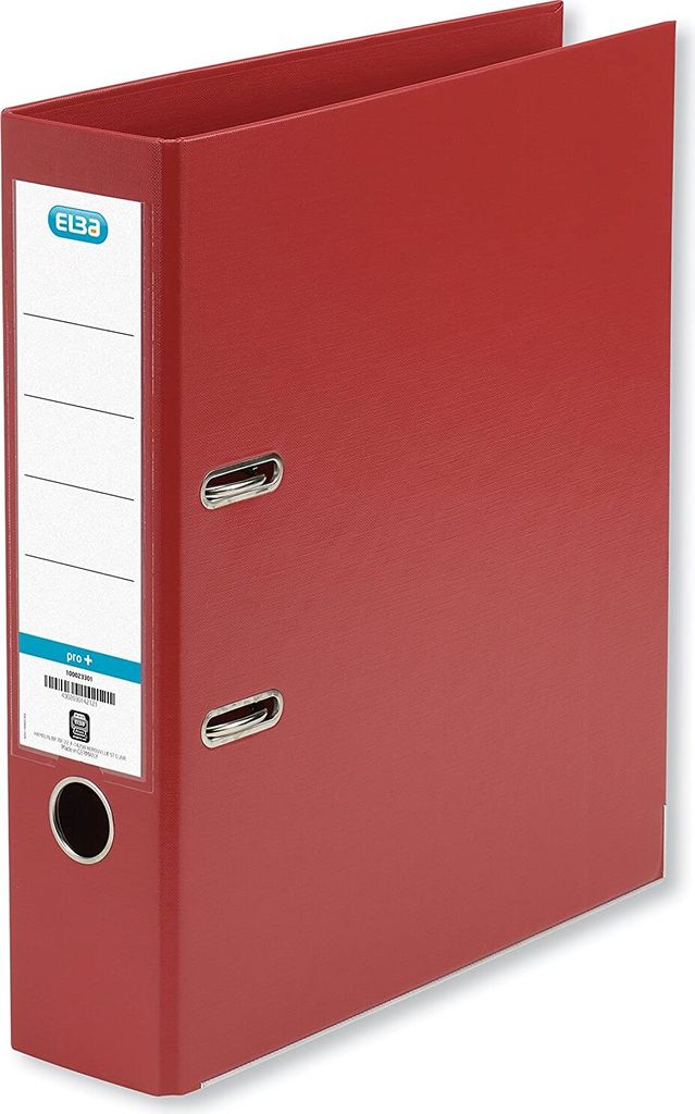 ELBA Ordner rado smart Pro+ Rückenbreite: 80 mm DIN A4 rot Produktbild 