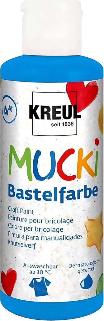 KREUL MUCKI akrylová barva modrá 80,0 ml Obrázek produktu 