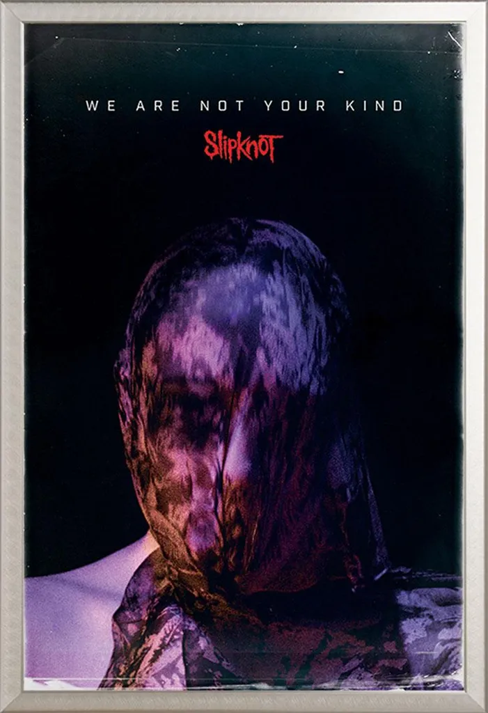 Set Poster Slipknot + Cornice Shinsuke® Alluminio Argento 61x91.5 - 1