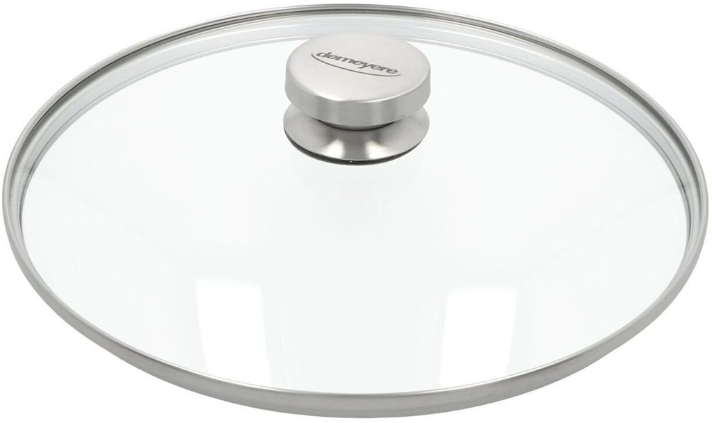 Demeyere 6528, Rond, Transparant, Glas, Roestvrij staal, 28 Productafbeelding 