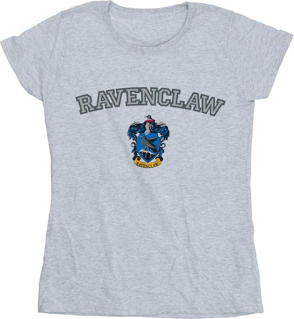 Harry Potter - "Ravenclaw" T-Shirt für Damen BI23866 (S) (Grau)