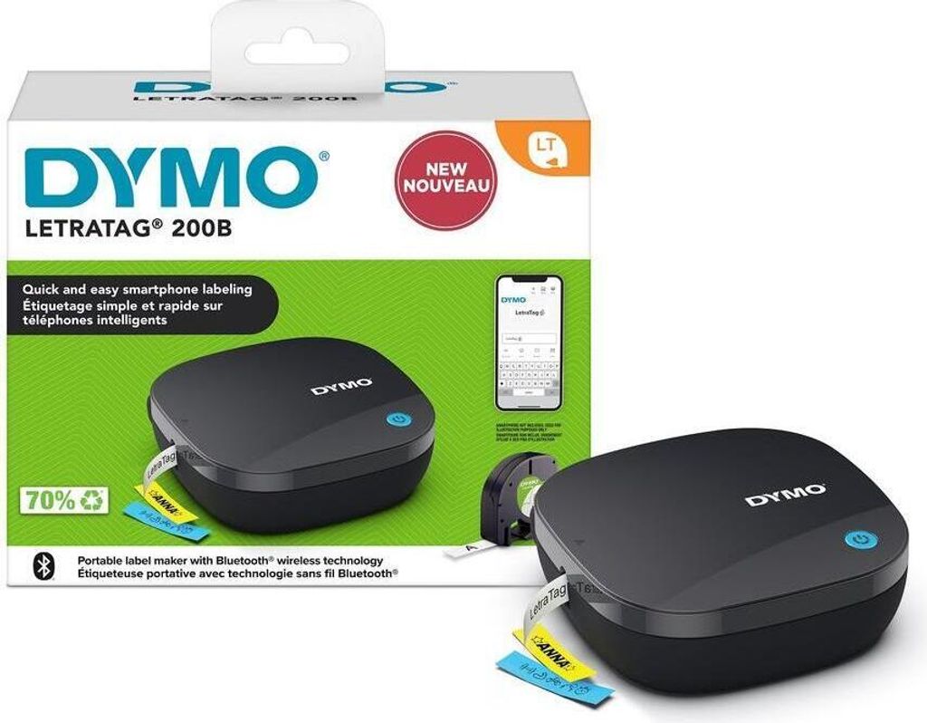 DYMO LT-200B großes Display mit 20 Geräten + 40 Bänder