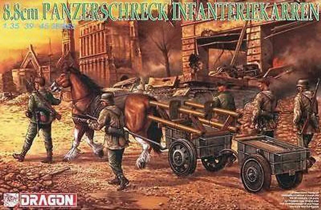 Chariot d'Infanterie Allemand 8.8cm Pz. - Kit de Maquette Plastique 1/35