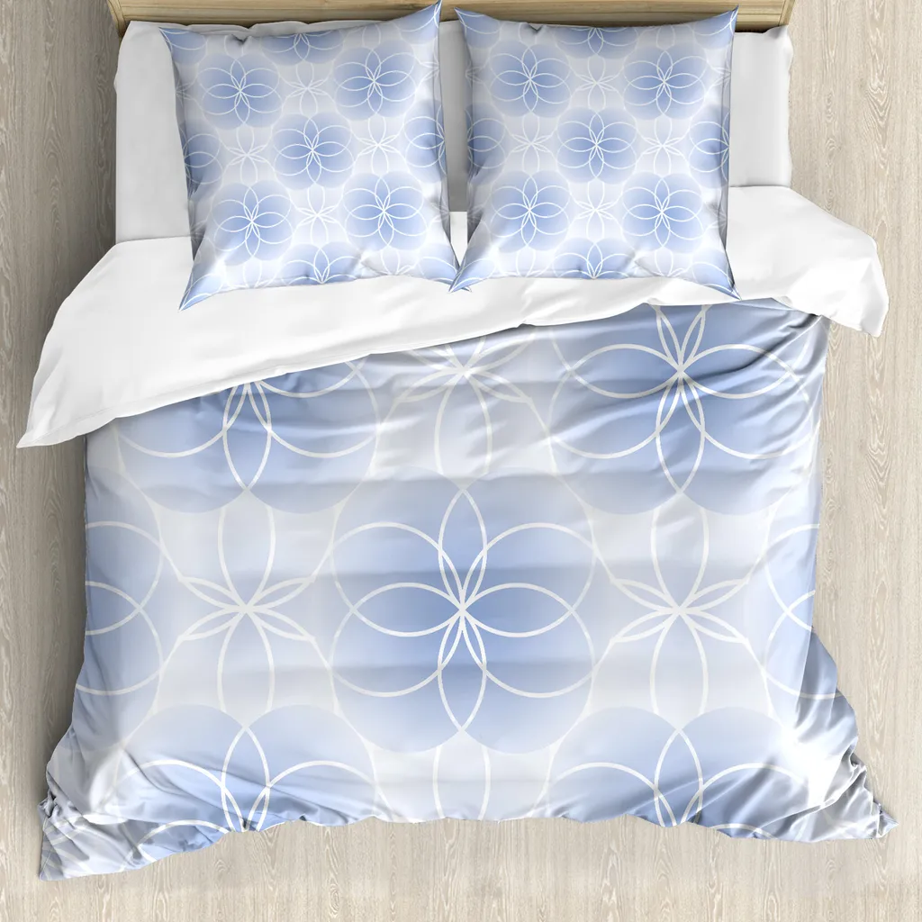 Copripiumino Hotel Quality ABAKUHAUS 155x220 Azzurro Anallergico