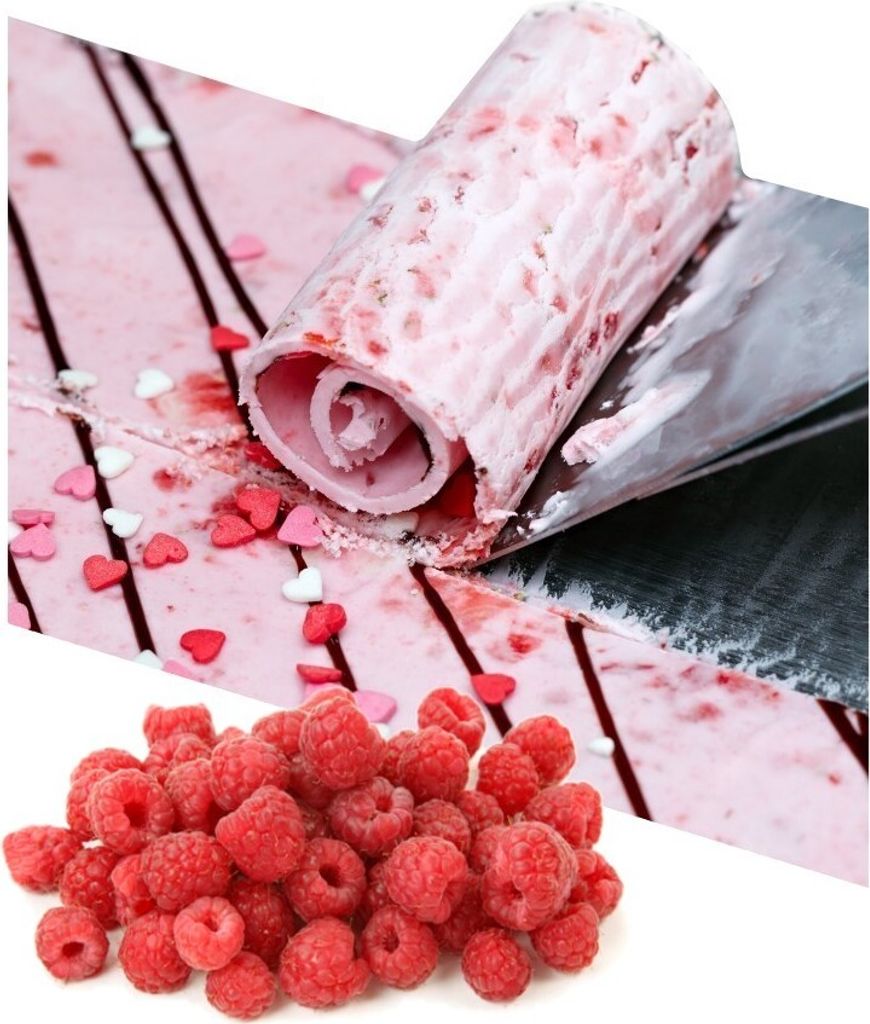 Gino Gelati Himbeere Rolleis Pulver – Fruchtig & Cremig (333 g)