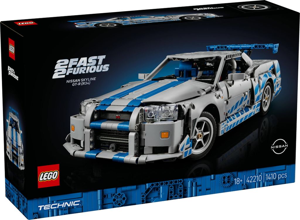 LEGO Technic Samochód Nissan Skyline GT-R (R34) z filmu Za Zdjęcie produktu 