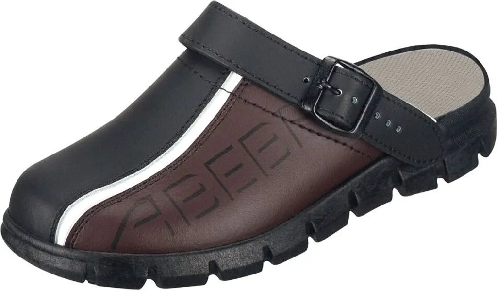 Sabot noir et marron avec impression taille 41 - Style original chic