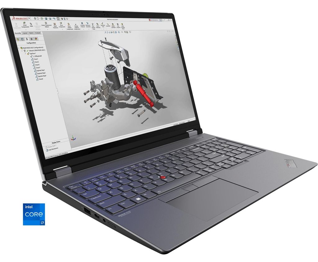 Lenovo ThinkPad P16 G2 (21FA005JGE), Notebook Produktbild 