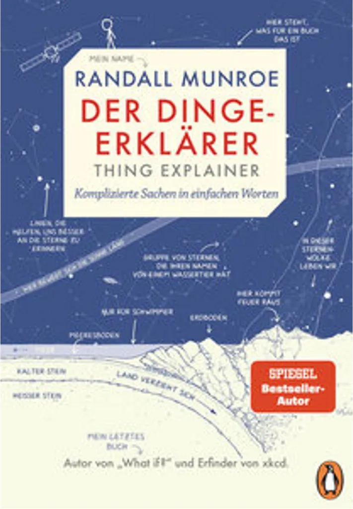 Livre Thing Explainer de Randall Munroe en anglais - Format Relié