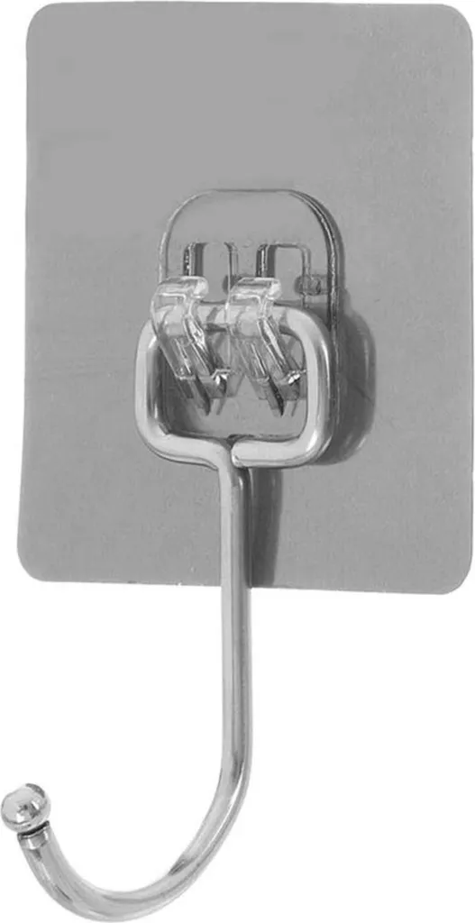 Sollbry Confezione Da 12 Ganci Autoadesivi, Ganci Da Parete Adesivi Resistenti Per Casa Bagno Ufficio Non Richiede Colla 85445310