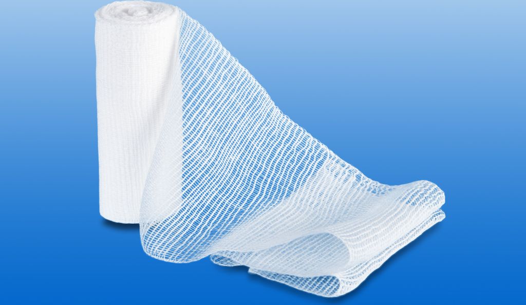 NOBA Mullbinden 4 m x 8 cm 20 Stück