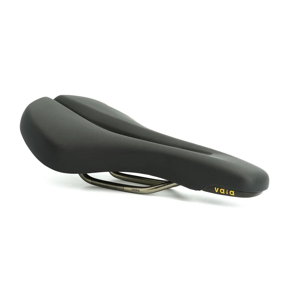 Selle de Vélo de Route Selle Royal Vaia Athletic Noire pour Cyclisme