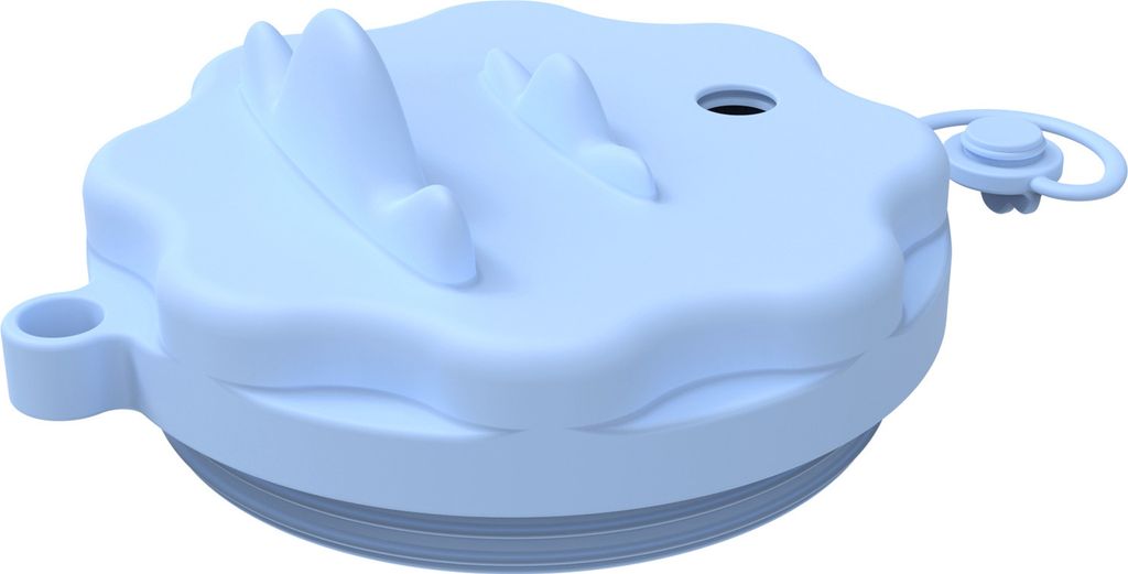 INF Silikondeckel für Stanley 40oz Becher - Auslaufsicher, Staubdicht, Telefonhalter Blau